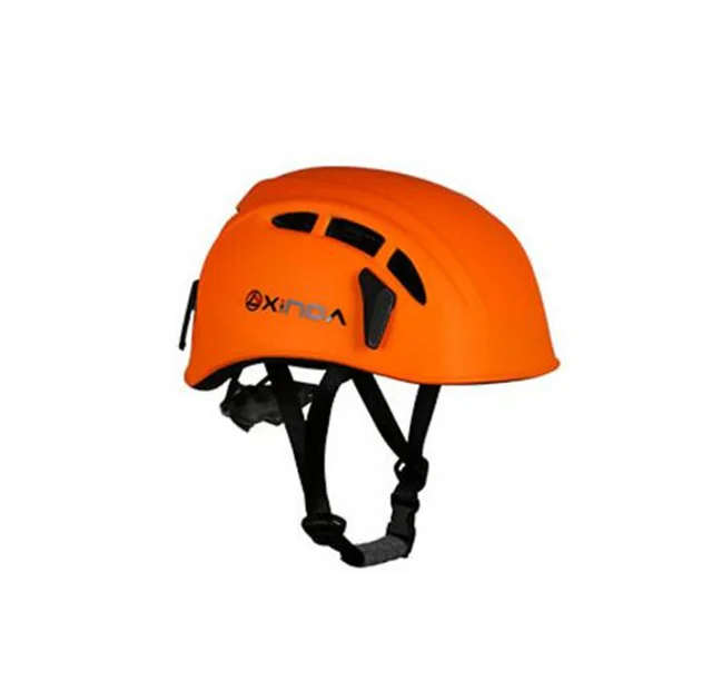 Карабин Xinda Рок альпинизм, спуск шлем спелеологический рабочий шлем спасательное оборудование для горных работ раздвижной шлем - Цвет: orange