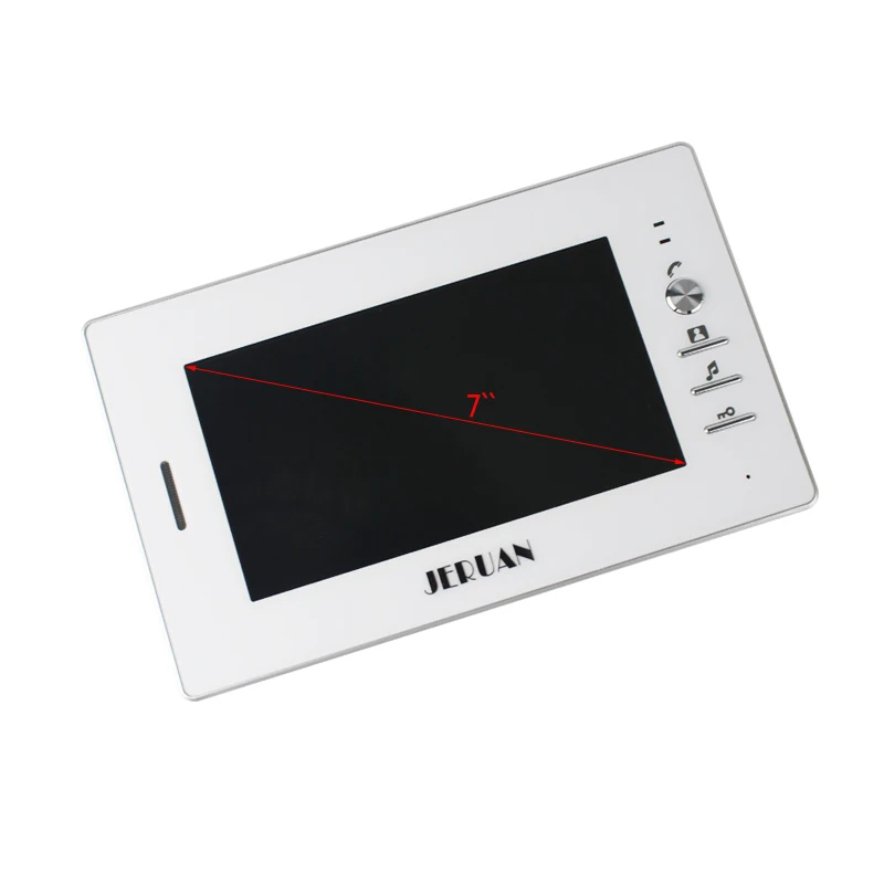 JERUAN 7`` LCD video door phone 2 white Monitor 1 HD Camera Apartment 1V2 Doorbell+RFID Access Control+FREE SHIPPING JERUAN 7`` LCD video door phone 2 white Monitor 1 HD Camera Apartment 1V2 Doorbell+RFID Access Control+FREE SHIPPING
