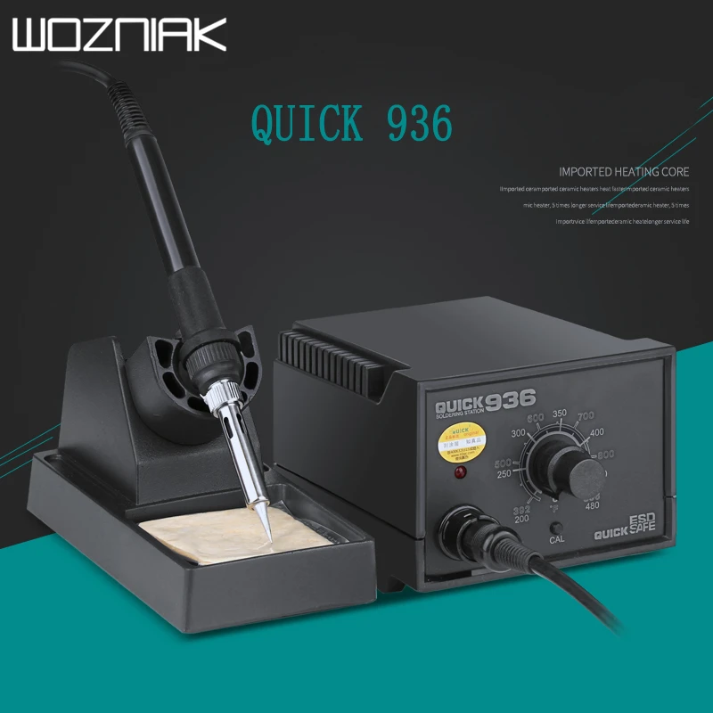 £53.08 Original Portable Small 60w Quick 936 Constant Temperature Electronic Soldering