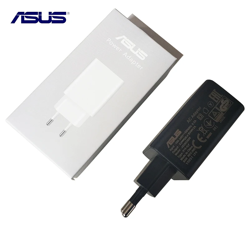 

ASUS Fast Charger EU Plug Adapter 9V 2A Quick Fast Charge Type C Micro USB Cable For Zenfone 2 Laser 3 4 5 6 Selfie Max Zoom 4