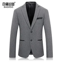 2016 new men’s fashion high-end pure wool suit coat Party Dress Suit Jacket coat SIZE M-3XL