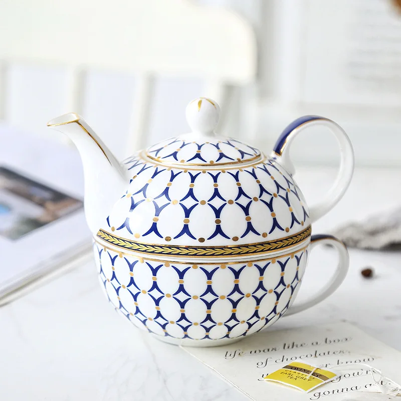 Набор керамических чайников английский послеобеденный чай костяной фарфор кофейная чашка Европейский один горшок