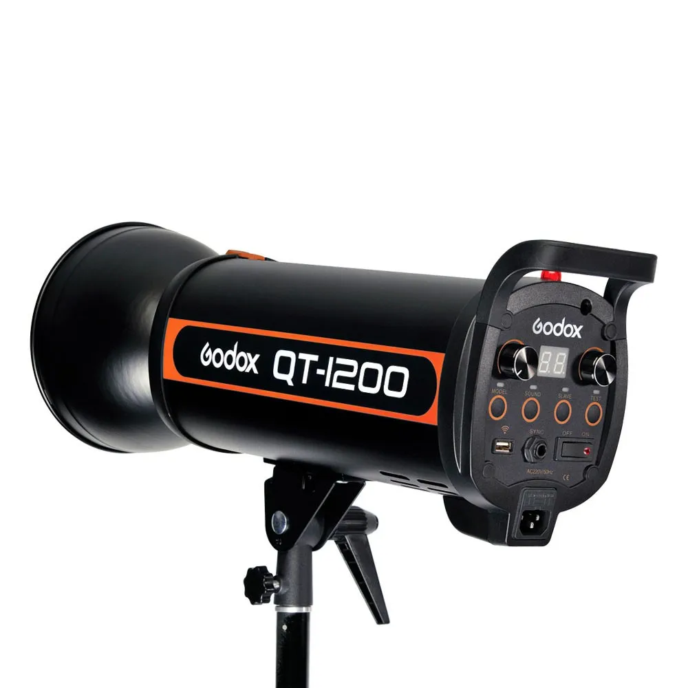 Godox QT-1200 1200 Вт лампа с быстрой длительной вспышкой 1/5000 s AC200-240V/50 Гц фотографии лампы