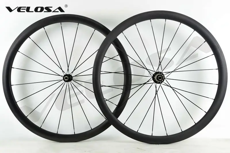 Sale R36 carbon hubs 700C road bike Carbon Wheels 24mm 38mm 50mm 60mm 88mm Tubular Clincher Super Light Carbon Wheelset 5