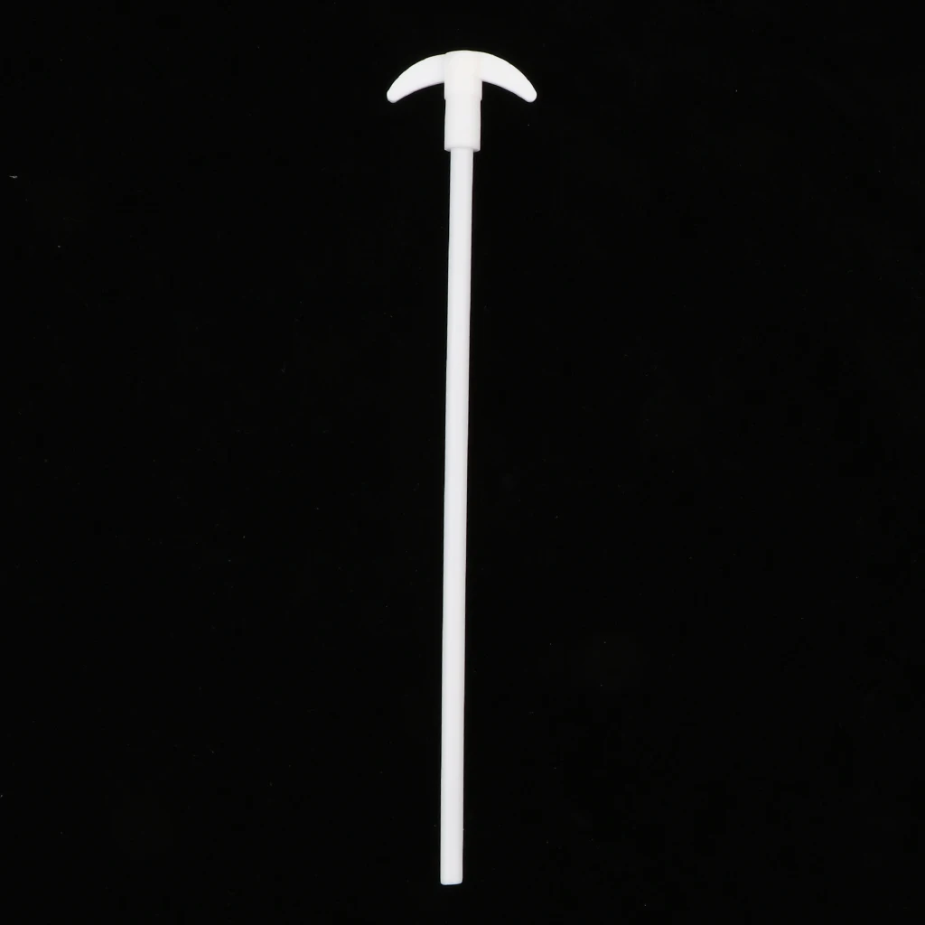 250 mm PTFE Stirring Rod Overhead Stirrer Mixer Shaft w/ 50 mm Dia Foldable Paddle - Lab Flask Utensils Accs