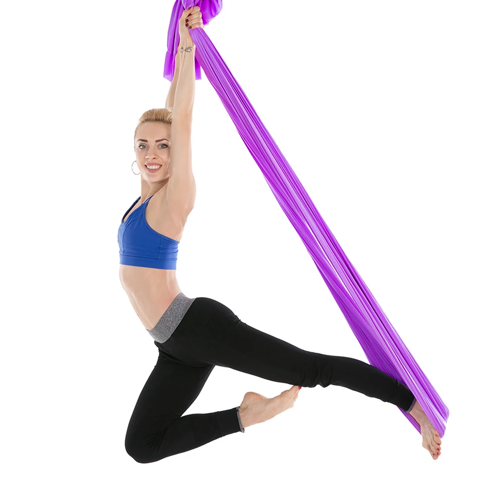 5x2,8 м 200 кг антигравитационная Йога-гамак воздушная Йога-гамак s женский профессиональный фитнес гамак для йоги набор для тренировки