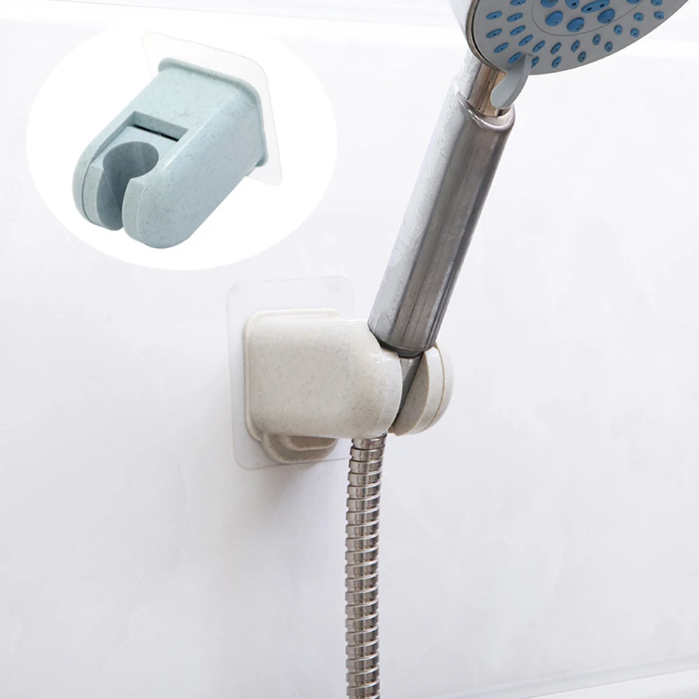 

Adjustable Free Punching Handheld Showerhead Holder Bracket Wall Mounted Bathroom Shower Holder Bracket Shower Accessories