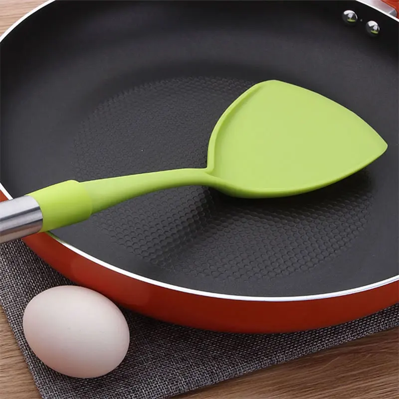 Queentime Nylon Turner Egg Steak Frying Spatula Cheese Pizza Pancake Flipper Fried Fish Shovel Cooking Tools Kitchen Utensils