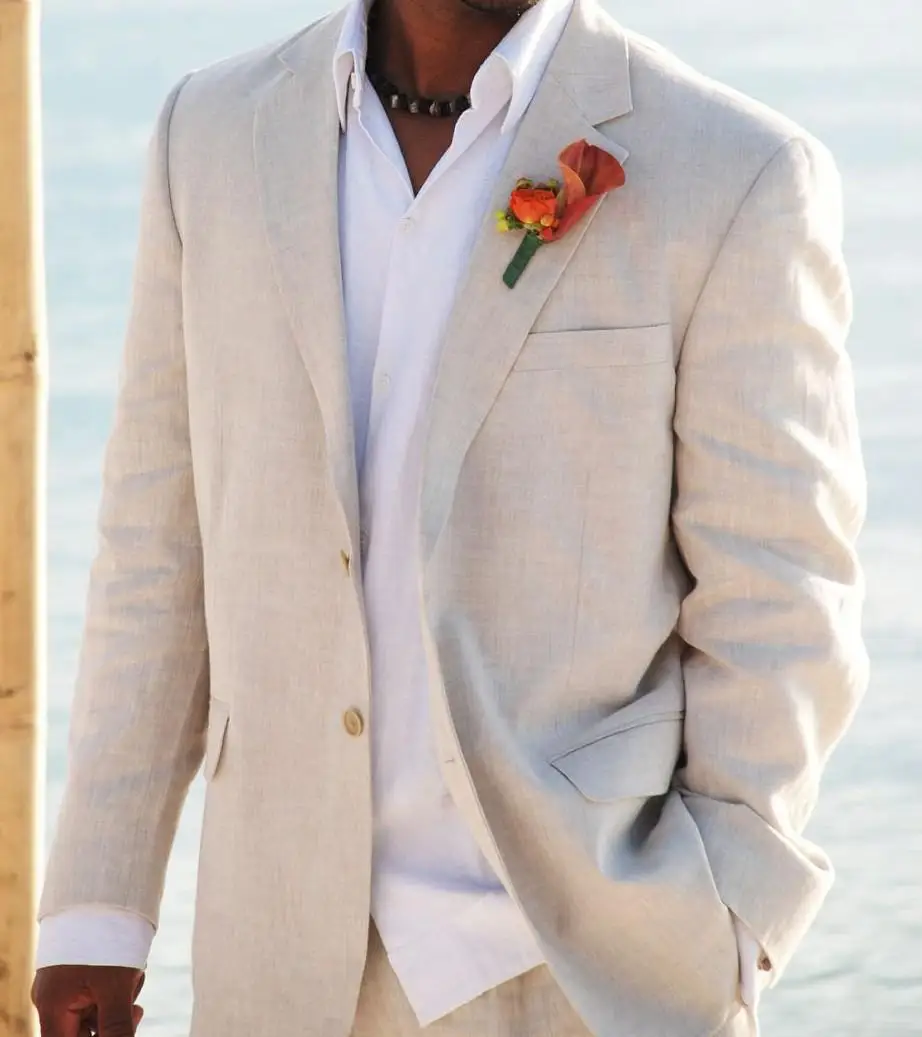 Latest Coat Pant Designs Champagne Linen Casual Beach Summer Wedding Latest Coat Pant Designs Champagne Linen Casual Beach Summer Wedding Suits For Men Custom Groom 2 Pieces Terno Jacket Pants In From S Clothing