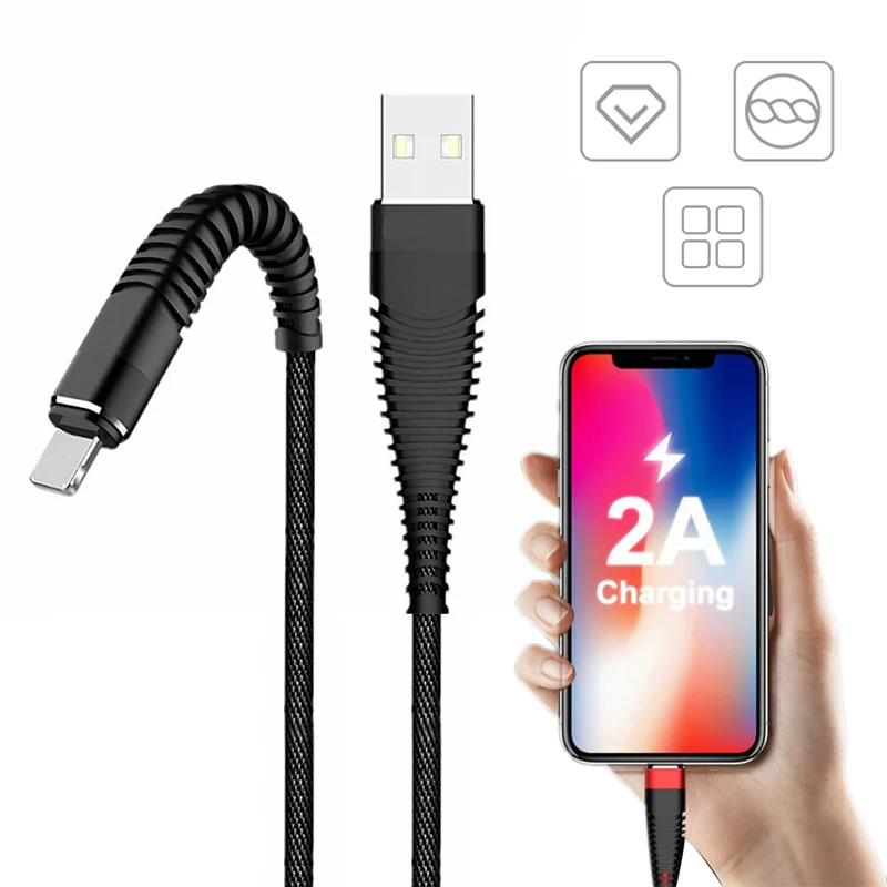 Usb кабель для мобильного телефона iPhone type C Micro USB C кабели быстрой зарядки мобильный провод для зарядного устройства данные для Xiaomi 9 samsung S9