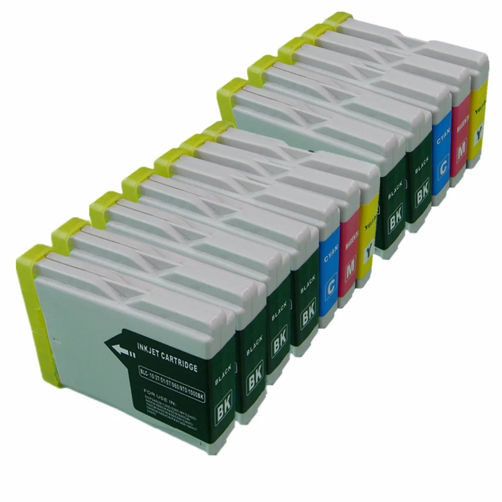 2Set +4Bk LC 1000 LC 1000 Ink Cartridges Replacement For Brother MFC