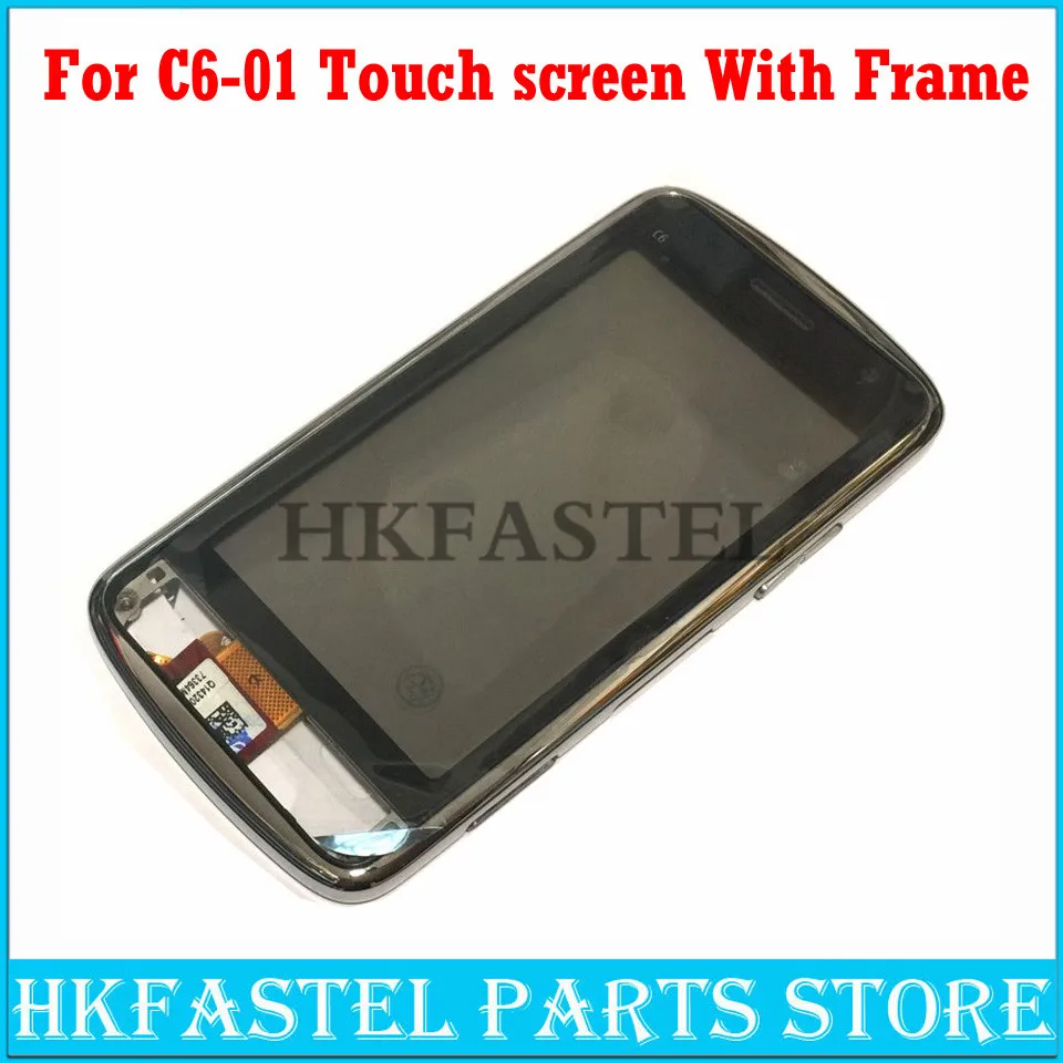 Оригинальный сенсорный экран HKFASTEL для Nokia C6-01 дигитайзер сенсорного экрана