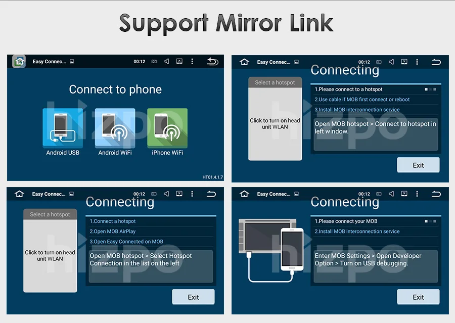 Clearance Hizpo 8 inch Car Stereo GPS For Toyota corolla 2008 2007 2009 2010 2011 Multimedia head unit navi Wifi Steering wheel control 4g 6