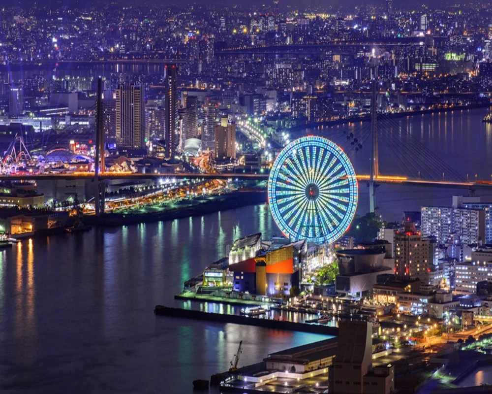 Free Shipping 3d Photo Wallpaper London Night Scenery Ferris Wheel City Landscape Background Hotel Mural Bedroom Wallpaper Wallpapers Aliexpress