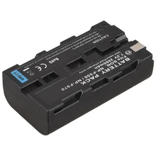 1Pcs 7.2V 2600mah Rechargeable Digital Camera Battery Pack For Sony NP-F550 NP-F570 Batteria