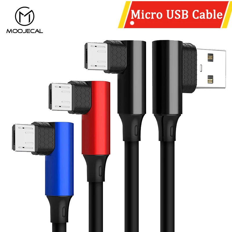 

MOOJECAL Micro USB Cable 1M Charge USB Data Cable For Huawei Honor 9 lite/ Honor 6A 6X 7X Xiaomi Tablet Android USB Cable