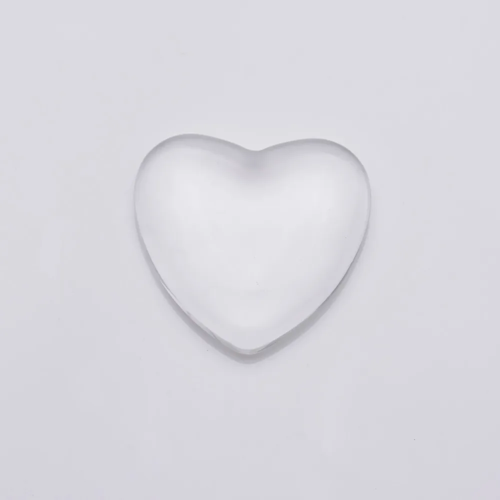 30x40mm Dome Pendant Cab Cameo Magnifying Clear 50 Glass Oval Cabochons