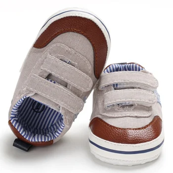 

Spring Summer Anti-Slip Shoes Infant Sneakers Soft Soled Walking Baby Boy Breathable Star Print Shoes Toddler First Walkers