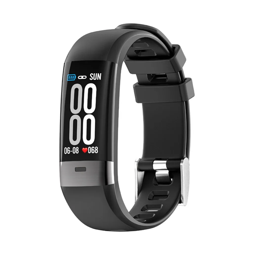 

Screen Smart Watch Sports Belt Bracelet Call Pedometer Heart Rate For Amazfit Bip Smartwatch For Fitbit Smartband Smart Men