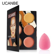 Face Eyes Lips Contour Cream Concealer Palette Highlight Waterproof Silky Corrector Base brand Makeup by UCANBE