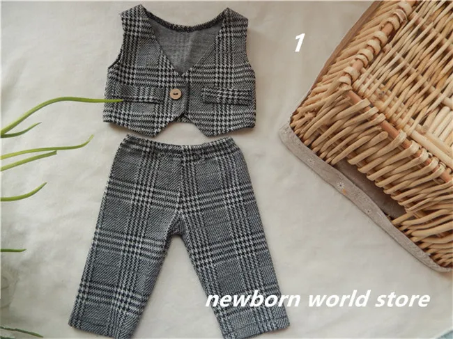 

newborn photography props waistcoat and pants
