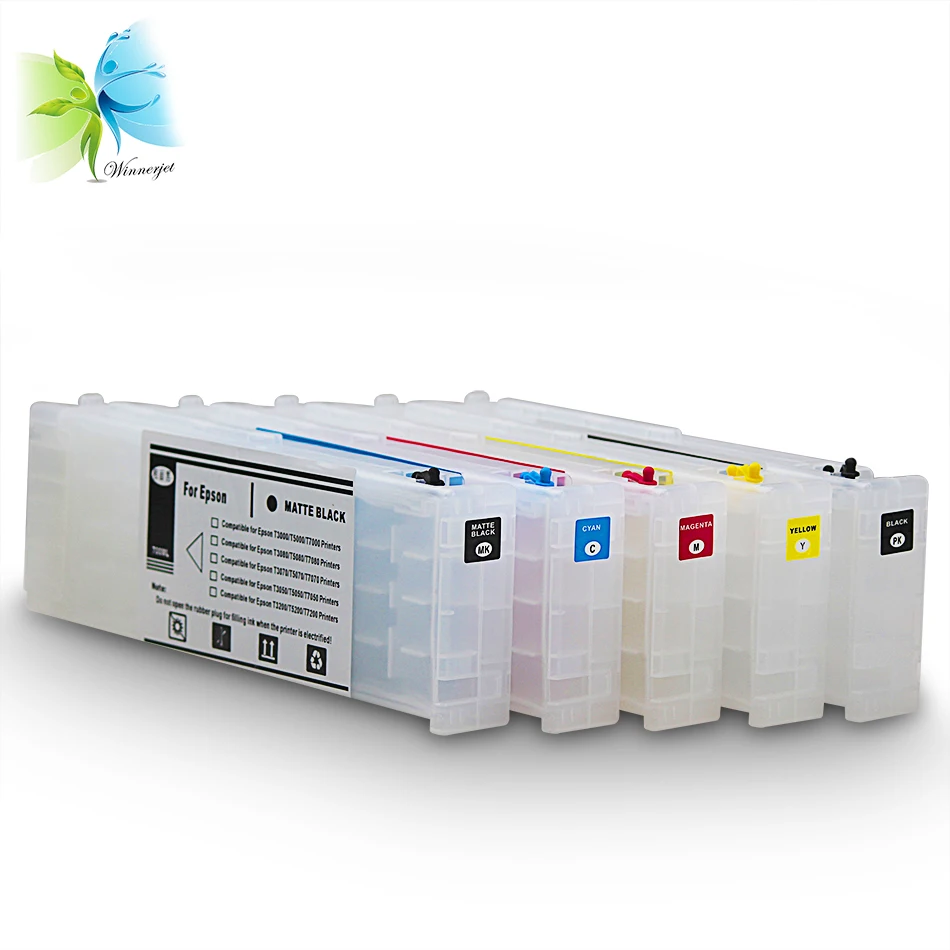 

700ml alibaba supply for epson surecolor sc-t5270 ARC refillable cartridge ink tank compatible for epson printer
