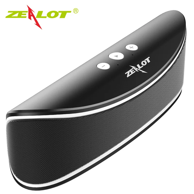 Zealot S2 портативный Bluetooth 4,0 беспроводной динамик Поддержка TF карты/USB накопитель автомобильные вечерние акустические системы 3D стерео музыка