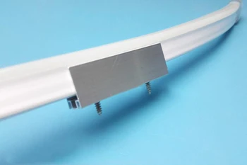 

5Pcs Neon Aluminum Holder Clip fixed Mounted Bracket with Screws for Led Neon Light 12V 24V 220V 110V Neon Lighting