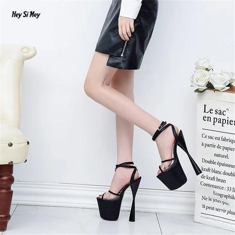 

New female backpack women's shoes wedding princess shoes 20cm thin high heel high quality fashion show comfortable 34-43