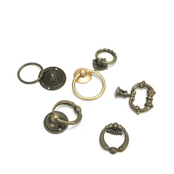 

Antique Furniture Handles Drawer Cabinet Door Knobs Pull Handles Retro Decor