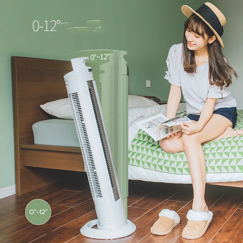 Cheap Electric Fan Tower Fan Leafless Fan Household Landing Remote Control Household Air Circulation FT75R 2