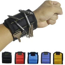1680D ткань Оксфорд полиэстер магнитный браслет ремонтный инструмент портативный инструмент сумка ручной браслет шурупы держатель сверла Холдинг A28