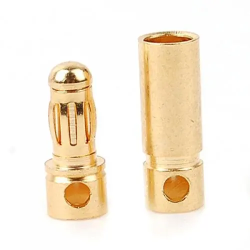 

WSFS Hot 20 pairs 3.5 mm Gold-plated Banana Plugs Engine Electronic Connectors