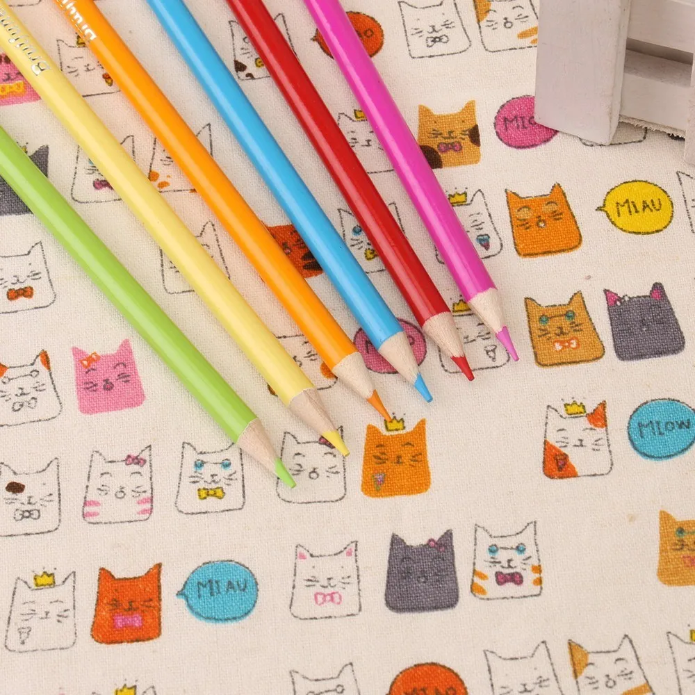 

Genuine 120 color lead color pencil cute oily water-insoluble lead cartoon color pen graffiti school-supplies GOOD