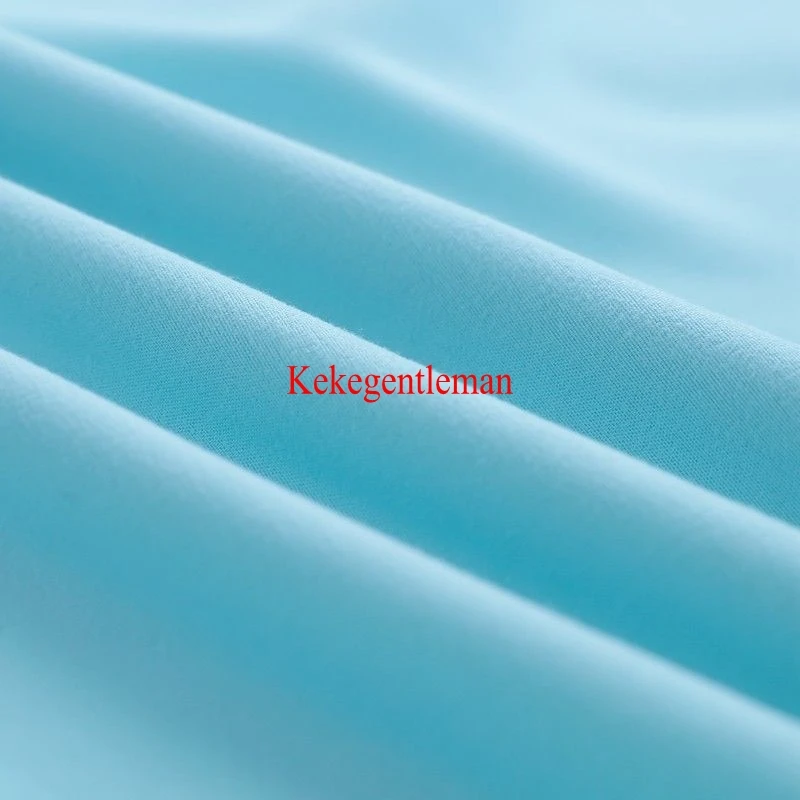  Super Soft Fitted Sheet Mattress Cover With Elastic Band Bed Sheet & Pillowcases Solid Color Single