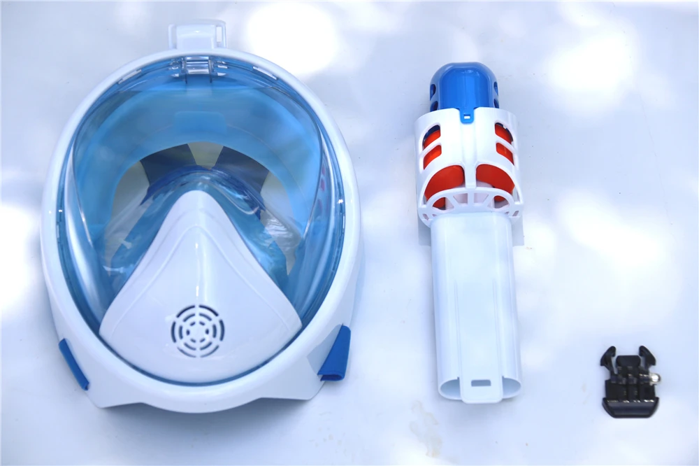 Маска для дайвинга на все лицо, 180 градусов, панорамный вид, подводные ...