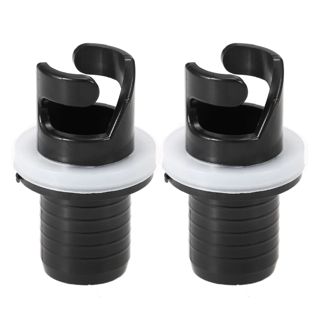 

2Pcs Inflatable Boat Kayak Air Valve Adapter Inflation Air Foot Pump Hose Adapter Valve Connector Boat Kayak Air Valve Adapter