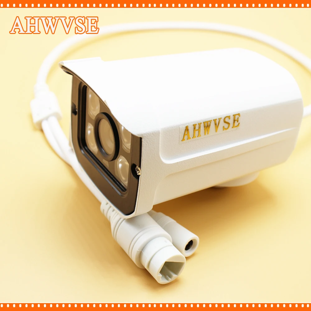 Ahwvse Onvif H.264 720 P 960 1080 IP Камера 2mp пули металла открытый безопасности