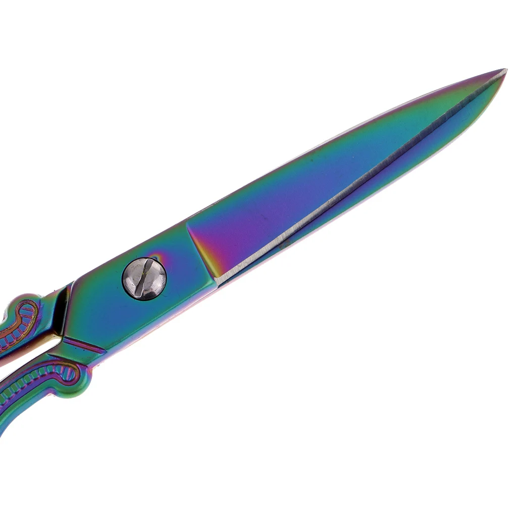 Handicraft Stainless Steel Vintage Sewing Scissors Embroidery Fabric Dressmaking Shears for DIY Crafts Cut Tools