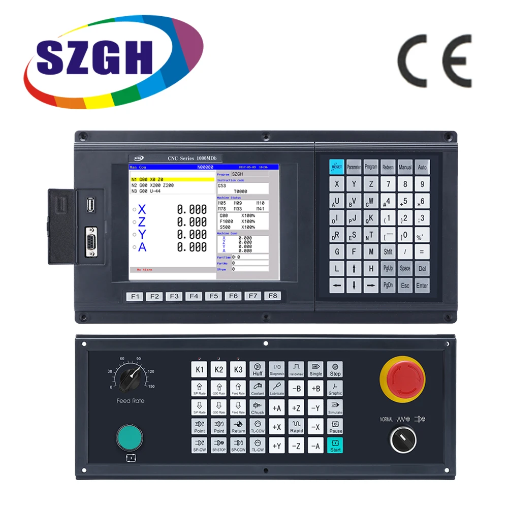 

Hot sale 4 Axis CNC Milling and Drilling Controller with USB stepper servo cnc control board