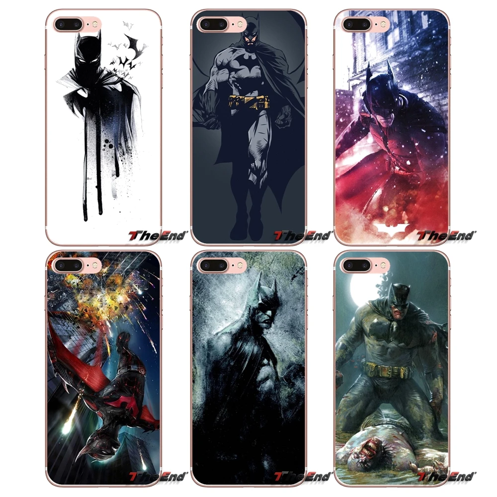 Силиконовый чехол из ТПУ для Sony Xperia M2 M4 M5 E3 T3 XA Aqua Z Z1 Z2 Z3 Z5 compact LG G4 G5 G3 G2 Mini Super Heroe Batman