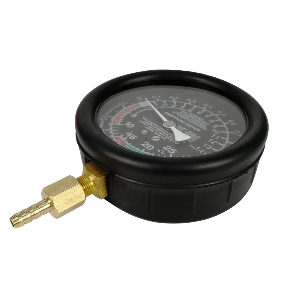 VicTsing 2.5 inch Exhaust Back Pressure Tester Set Pressure Gauge Test Tool Kit Sensor                                           (15)