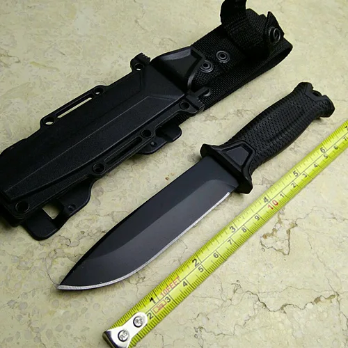 

SDIYABEIZ Outdoor Survival Knife Hunting 420J2 Steel Fixed Blade Knives VG10 Handle & ABS Nylon Hunting Knife Camping Knives