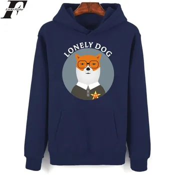 

new fashion Lovely Dog cartoon funny Hoodies Pullover men women casual sport Pocket Long Sleeve Harajuku Hooded Sweatshirts Tops