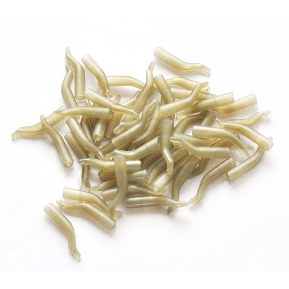 

Peche 30pcs/lot Terminal Carp Fishing Rubber Casing Anti Tangle Sleeves Connect Hook Line Pesca Fishing Accessories Tackle Tools