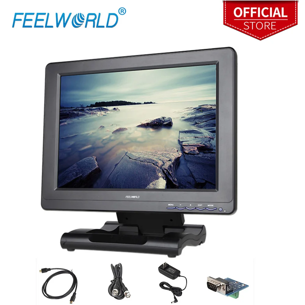

Feelworld FW121-3HSD 12.1 Inch 800x600HD Broadcast Monitor with 3G-SDI HDMI Composite Component Input 12.1" LCD Desktop Monitors