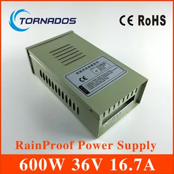 

Rainproof switching power supply dc 36v Transformer 110V or 220V AC to DC Power supply 600W led driver for cnc cctv FY-600-36