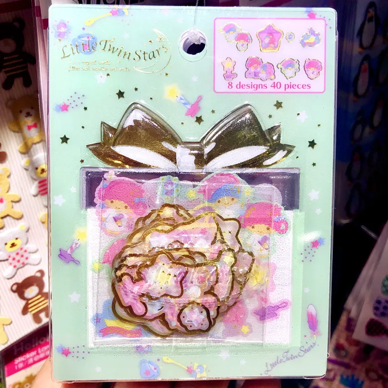Наклейка Sanrio s my melody little twin stars cinnamoroll stikers игрушечный единорог мультяшная плитка
