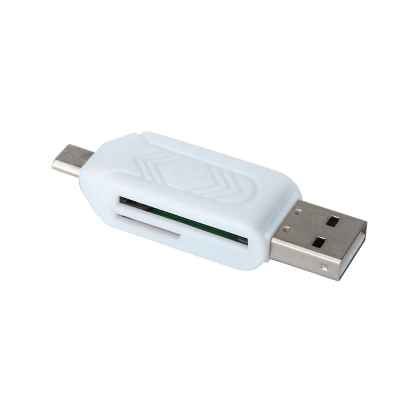 4 в 1 USB 2,0 TF/SD Micro USB OTG многофункциональный компьютер телефон кард-ридер