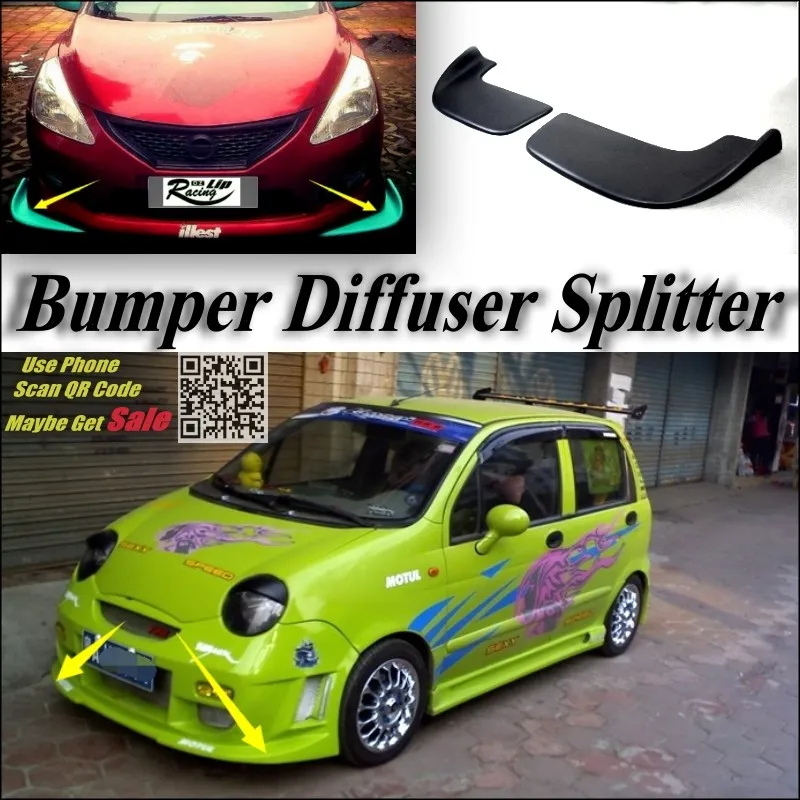 Diffuser Bumper Splitter Tuning For Chevrolet Joy
